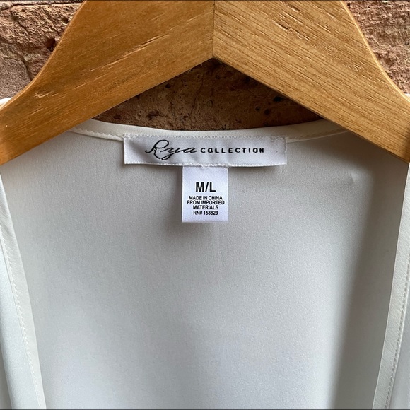 Rya Collection Ivory Robe Size M/L - Picture 3 of 14